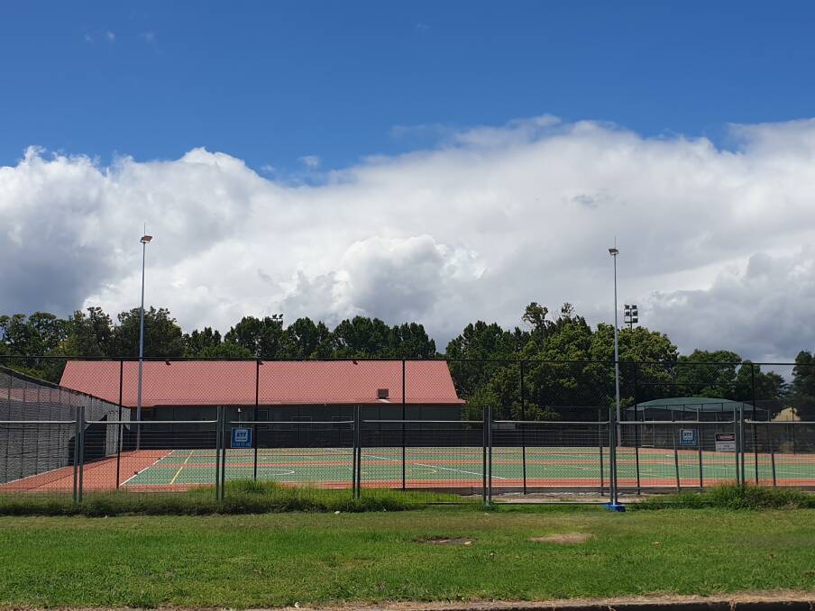 NEARLY DONE: After months of works, the courts at Longfield Park are almost complete.