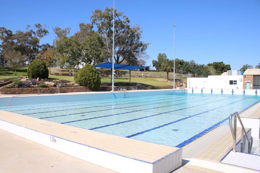 OPEN OFTEN: The Gunnedah Memorial Pool will only shut for Christmas Day this holiday period. Photo: File