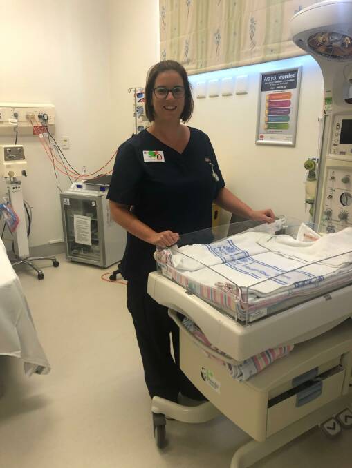 NEW ROLE: Erin Quinn is looking forward to fulfilling her new role as a midwife after her placement at Gunnedah Hospital. Photo: Supplied 