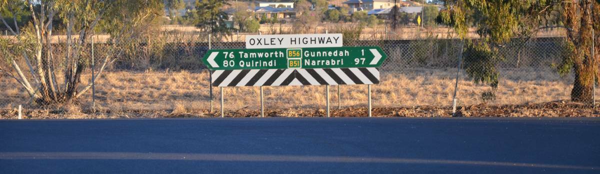 BIG PROJECT: A six kilometre stretch of the Oxley Highway west of Mullaley will begin receiving upgrades this week. Photo: File