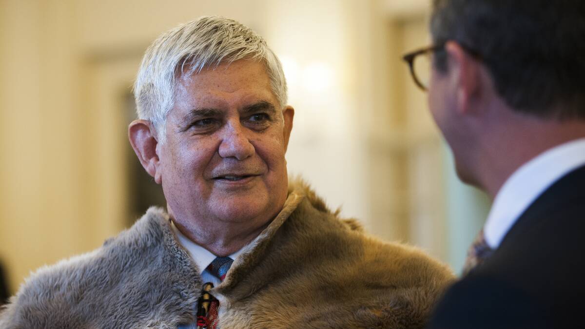 The lie that the Voice would be a "third chamber" of Parliament prevailed and it was dropped despite support from Indigenous Australians Minister Ken Wyatt. Picture: Elesa Kurtz