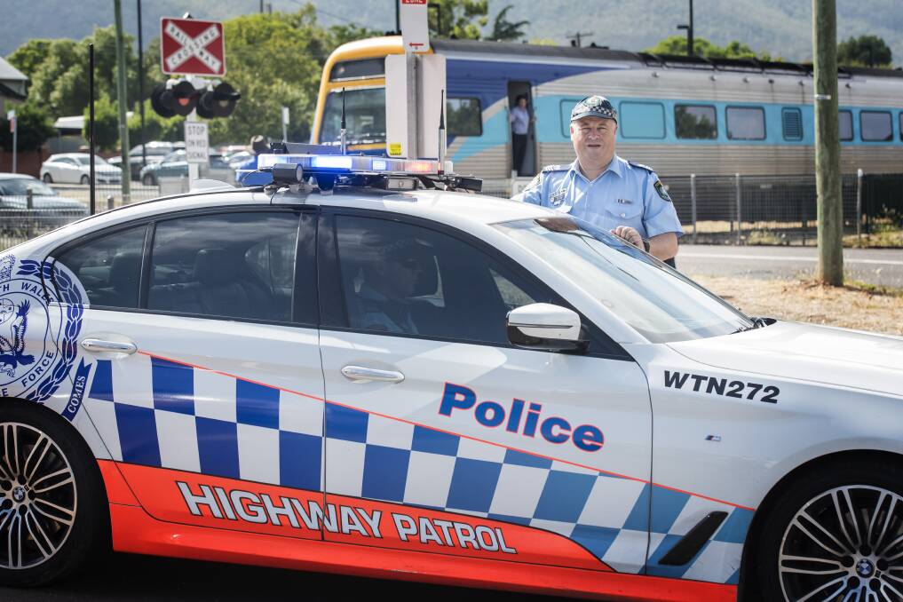 LOOK OUT: Highway Patrol Sergeant Mick Timms announced the campaign on Monday. Photo: Peter Hardin