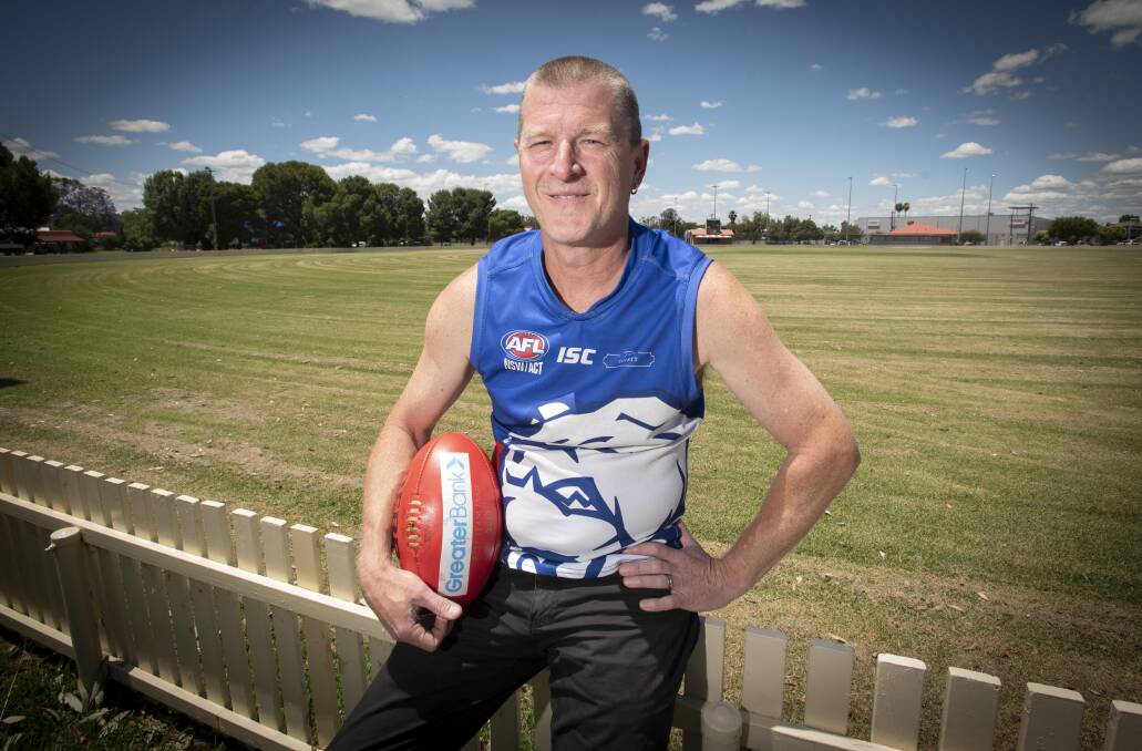 Old head: Mark Ewington hung up his boots after the 2021 season, only to snatch them back off the hook in 2022. Photo: Peter Hardin.