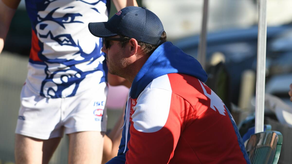 Andy Mack watches the Gunnedah Bulldogs play during a tough season for the team. However, last weekend's performance was a bright spot. Picture by Samantha Newsam. 