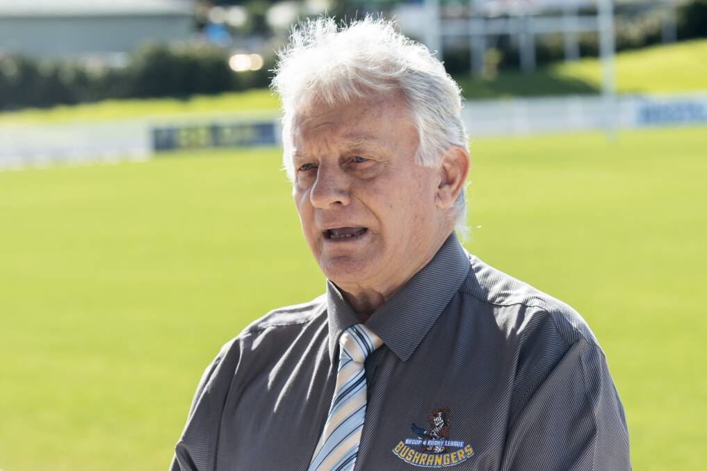 Stepping down: Group 4 Rugby League chairman Ray McCoy has elected to finish his term earlier than thought with his last day on the job this Friday. Photo: Peter Hardin