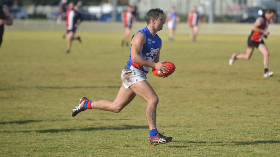 Instant impression: Josh Chiavaroli has won the Gillies Medal in his first season in the AFL North West competition.