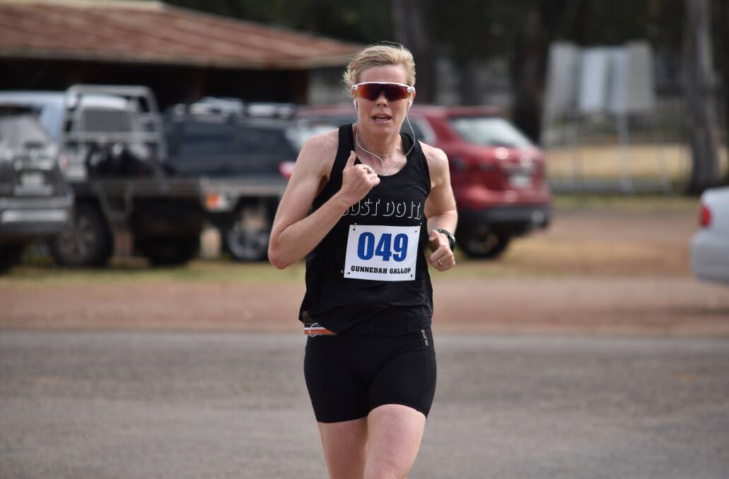 Kelly Watson won her age division at the Wollongong triathlon on the weekend. The event was a qualifier for the World Championships to be held at the Gold Coast later this year.