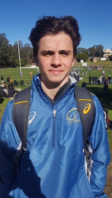 Rep honours: Murray played for Combined States at the Australian Schools Championships in 2018.