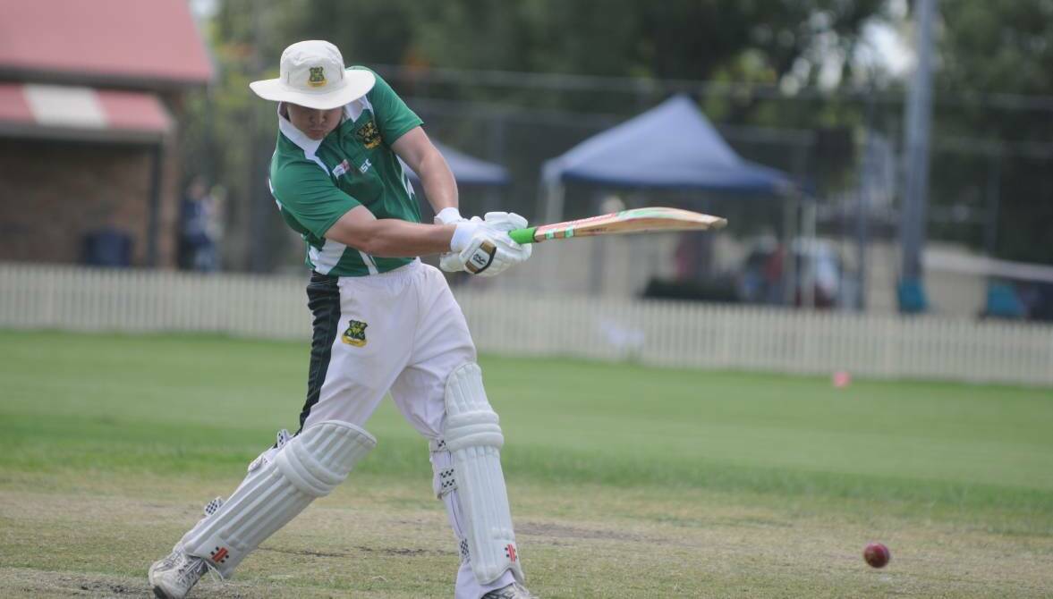 Winning way: Skipper Oscar King contributed with bat and ball for Imperial as they claimed the 2021 Gunnedah Premier League title.