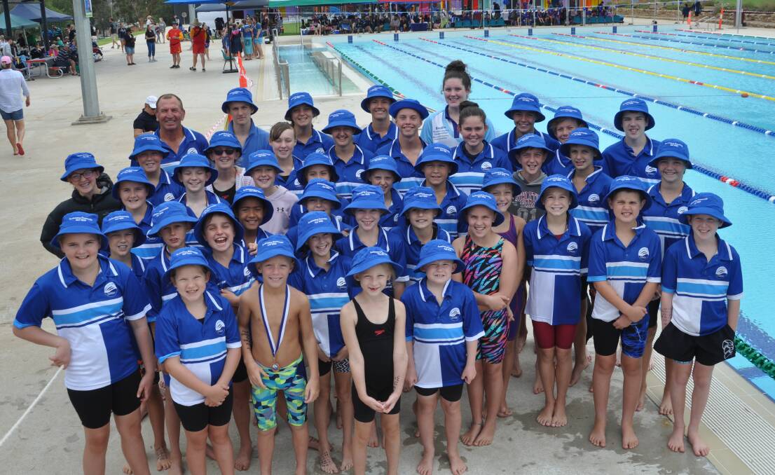 The Swimming Gunnedah team produced a strong performance in their home carnival.
