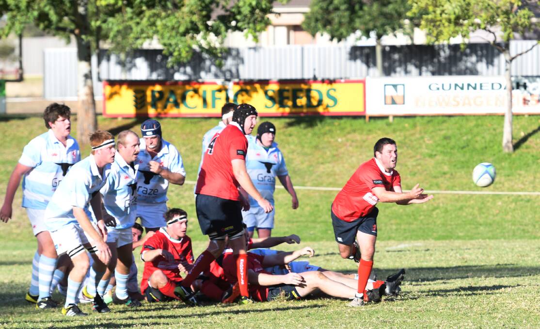 Mal Frend scored the crucial second half try for the Red Devils on Saturday.