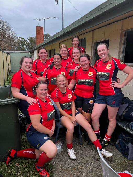 Force to be reckoned with: The Gunnedah women had another good win on Saturday beating Barraba/Gwydir 25-20. Photo: Sarah Hincks