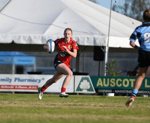 Top performer: Peta Lawrence has for the second time in three seasons been recognised as the best and fairest player for Gunnedah's women's side. Photo: Sarah Stewart