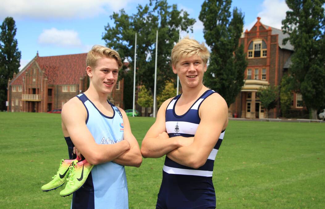 Talented duo: Sam and Joshua Jones will be competing at two Olympic venues within three days – both over 2000m, but in different sports
