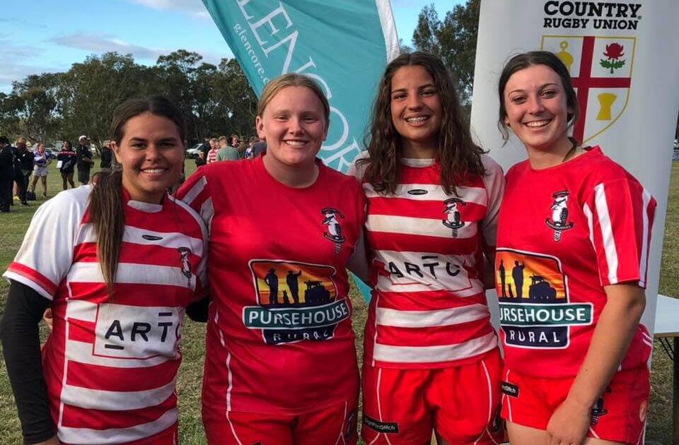 (Not in order) Erika Maslen, Wilmie Van swalkwyk, Shanti Kennedy and Laura Sadler and absent Safia Arranz were named in the Country under-17s squad.