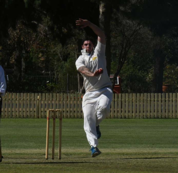 Steaming in: Mornington keeper Andrew Johns said skipper Rhyce Kliendienst "bowled beautifully" as they picked up their first win for the season on Saturday. 
