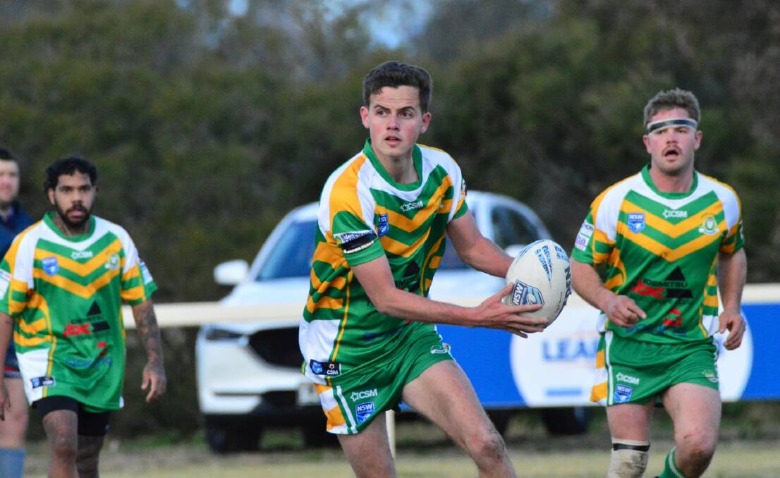 Rising star: Ash White is one of several young players Boggabri coach Shane Rampling is excited to see the development this season.