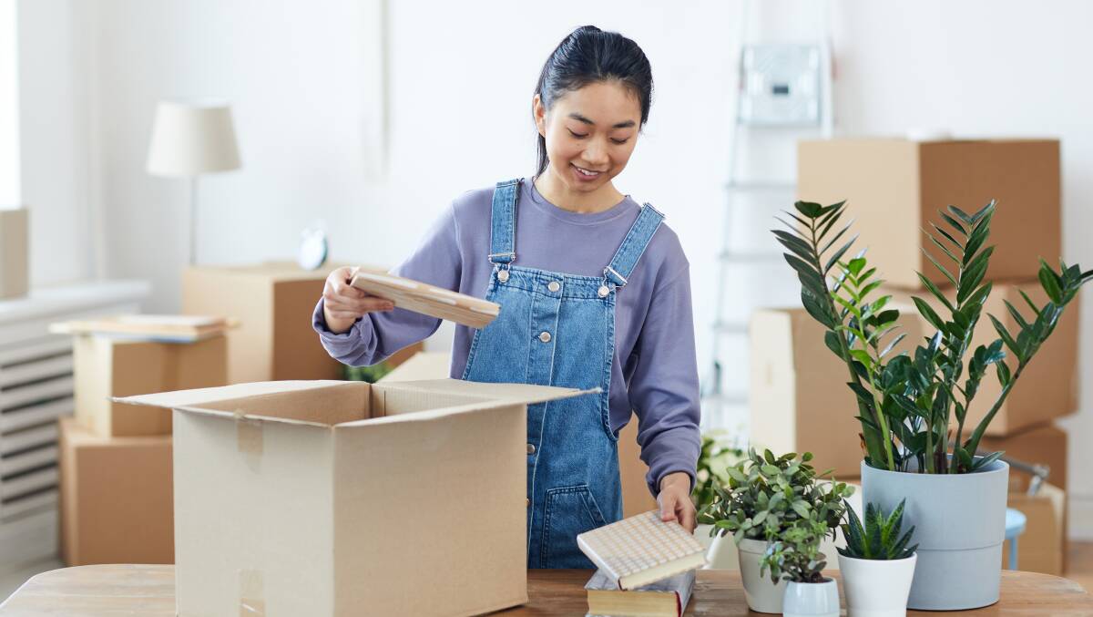 Make sure your home is pulling its weight on the property market by decluttering your spaces to open up its potential. Picture: Shutterstock.