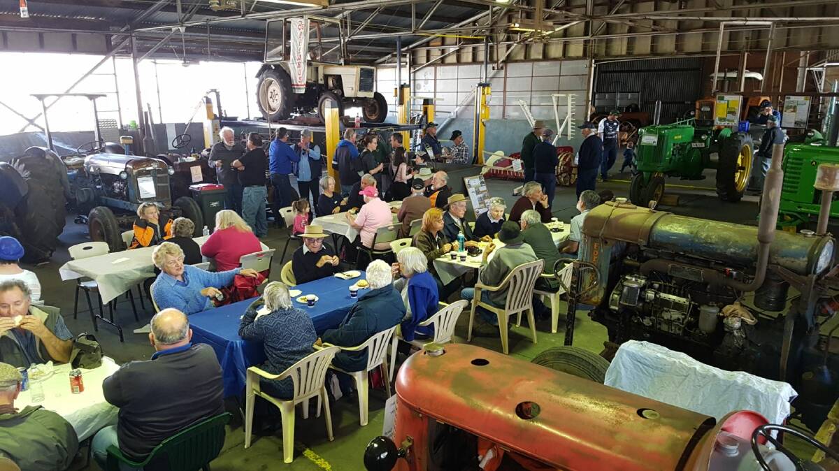 The Boggabri Tractor Shed was very busy during its open day in July. Photo: Geoff Eather