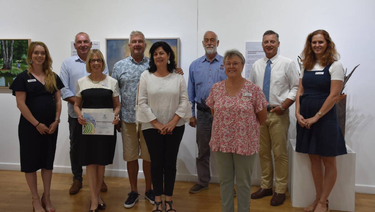 HAPPY CHAPS: Some of the recipients of the second round of Gunnedah Shire Councils 2020/21 Business Partner Program. Photo: supplied