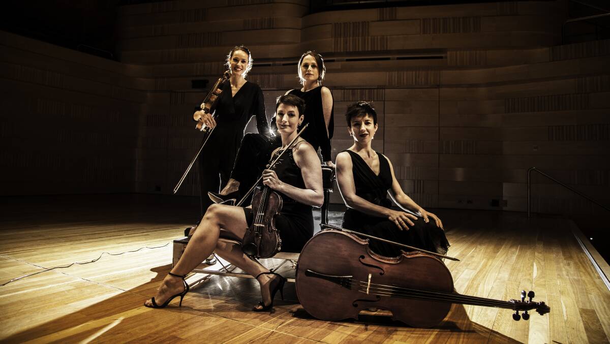 The Enigma Quartet will perform at the town hall on October 22. Photo: supplied