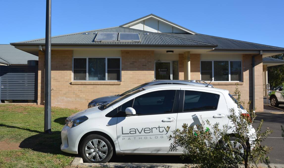 Laverty Pathology is located on Marquis Street. Photo: Jessica Worboys