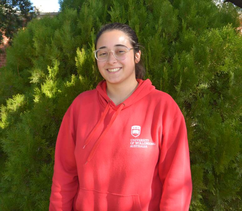 University of Wollongong student Maria Ortiz used the CEF scholarship for accommodation and textbooks. Photo: Jessica Worboys