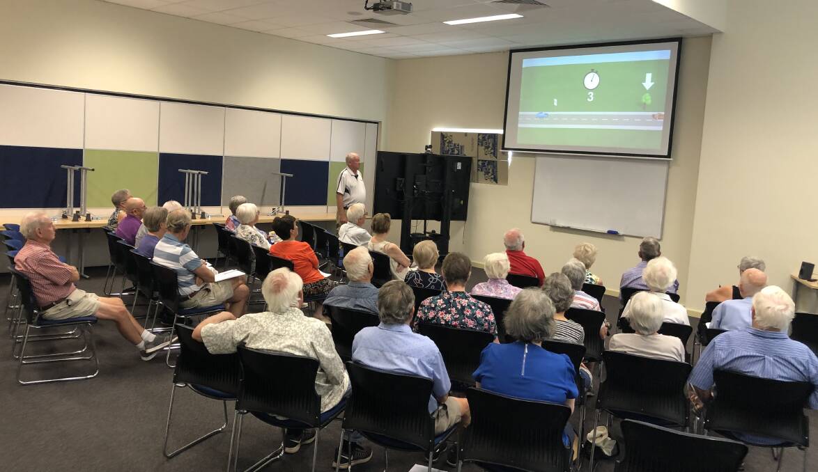 The Tamworth Road Safety for Older Road Users workshop drew a large crowd. Photo: supplied