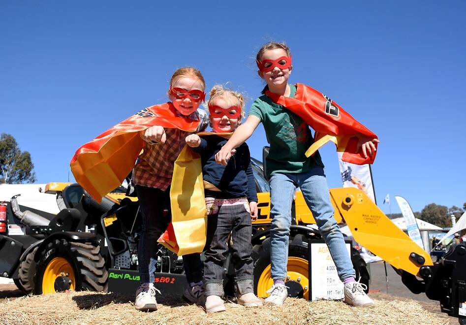 We might not be able to go to AgQuip in person this year, but we can still get that Gunnedah superhero spirit happening. Photo: supplied