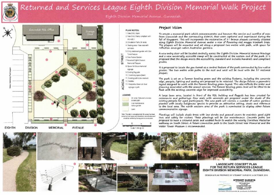 The RSL sub-branch's project vision. Image: Gunnedah RSL sub-branch
