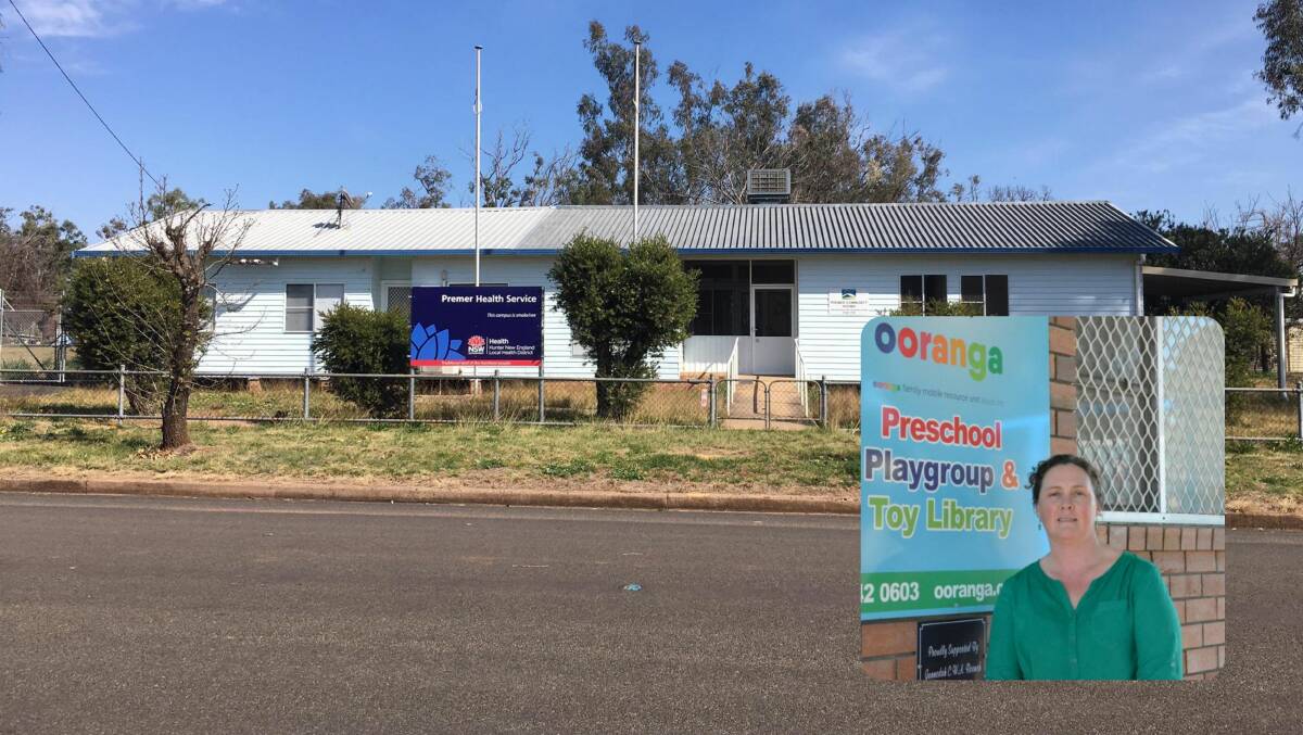 NEW SITE: Premer Ooranga (pictured is executive officer Rebecca Dridan) will soon set up in the Premer Medical Centre building, after being located at Spring Ridge for a while. Photo: supplied, Inset: Jessica Worboys