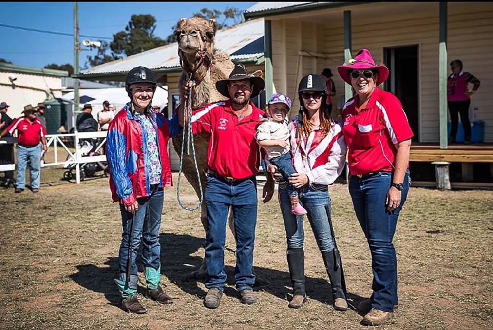 CANNED: The crew from Oakfield Ranch near Maitland are looking forward to heading to the Quirindi Camel Cup at some point in the future. Photo: supplied