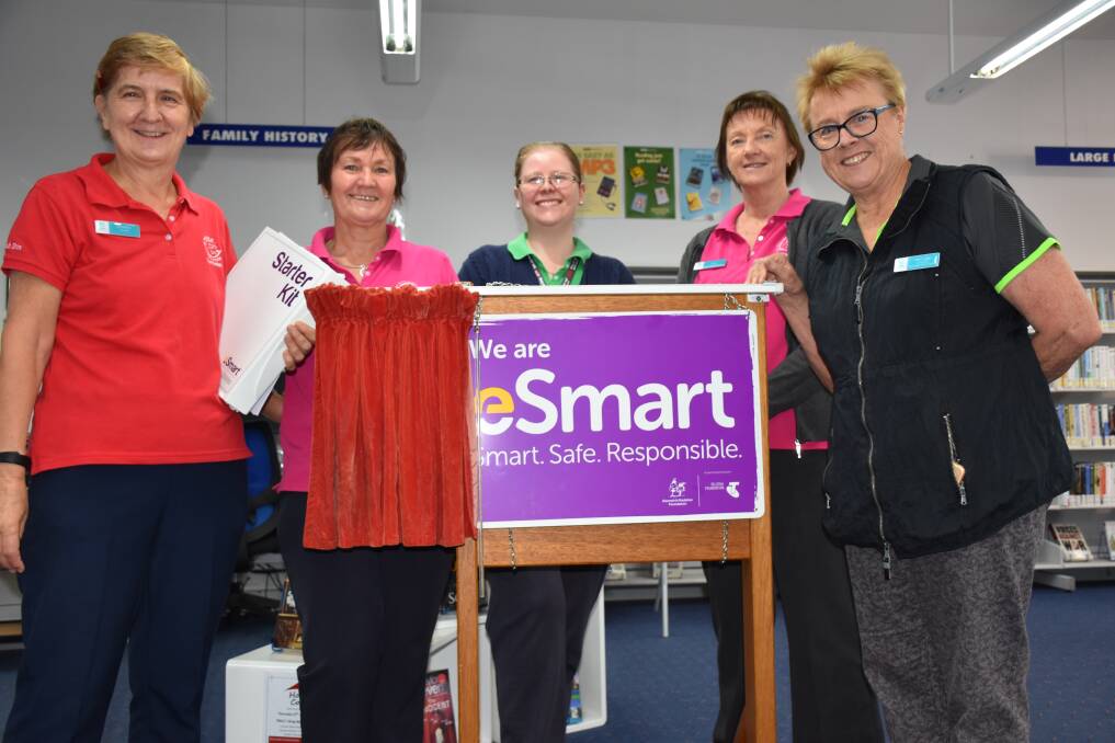 Gunnedah Shire Library was one of the first in NSW to become officially eSmart through the eSmart Libraries Program. Photo: supplied