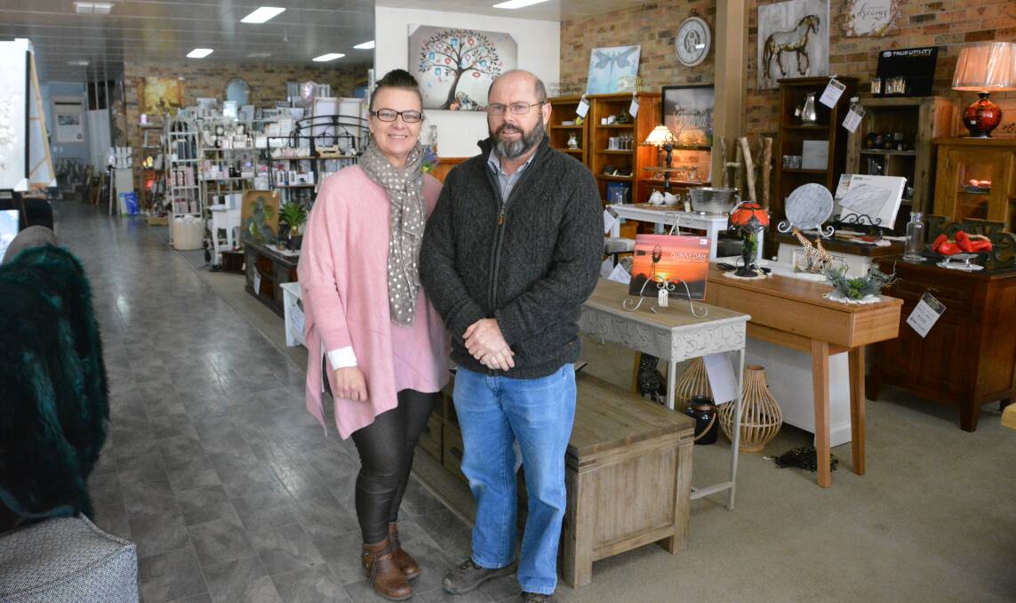 Enchanted on Conadilly's Jodi Dolbel with husband Stuart Dolbel in the store. Photo: Jessica Worboys