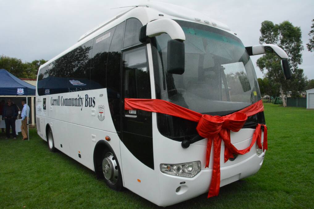 The new bus will cater for the entire school community. Photo: Jessica Worboys