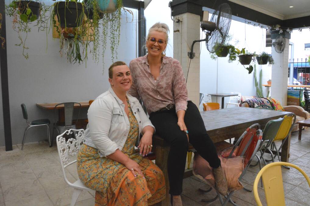 Bitter Suite Cafe and Wine Bar current owners Louisa Riordan and Alice Weinthal are saying goodbye to their business eight years after opening. Photo: Jessica Worboys