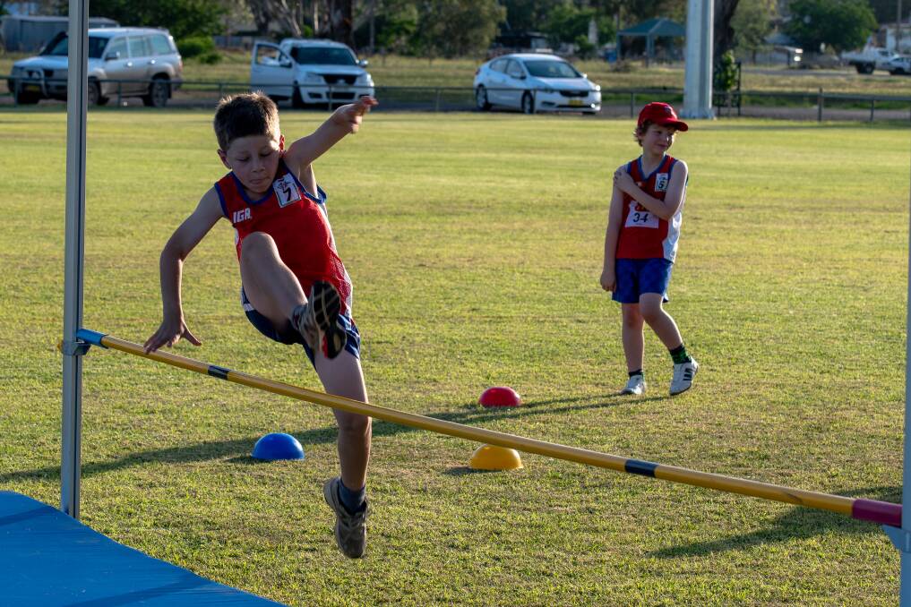 The grant will mainly be used for new scissor mats for high jump. Photo: Hayley Hausfeld