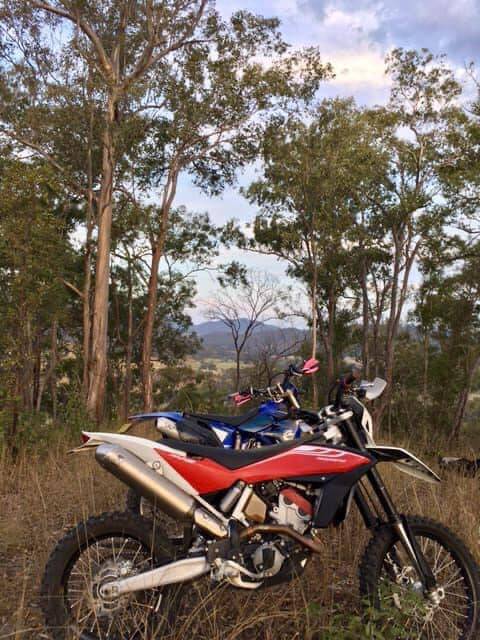 The motorbikes stolen from the property. Photo: supplied