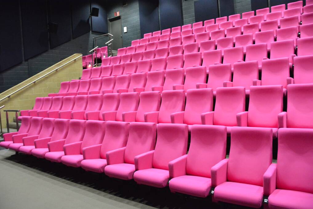 MOVIE TIME: Catch a flick at the Gunnedah Civic Cinema and relax in the new seats. Photo: Jessica Worboys