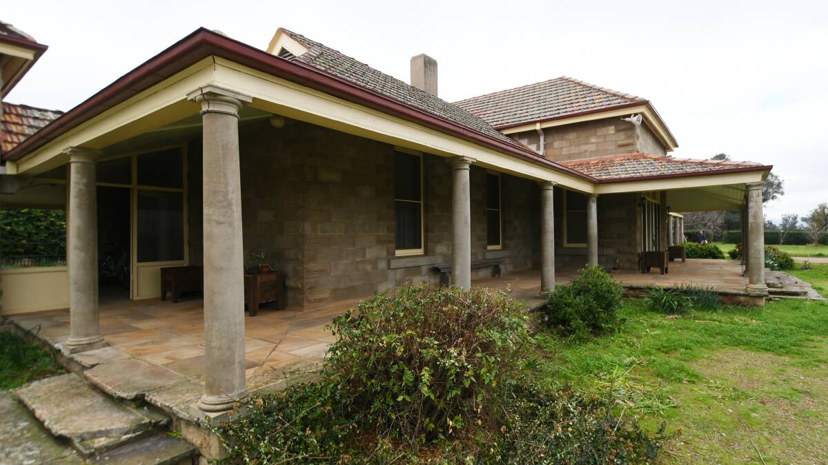 The Dorothea Mackellar Memorial Society is waiting on Whitehaven for work to continue on the restoration of Kurrumbede's gardens. Photo: Gareth Gardner