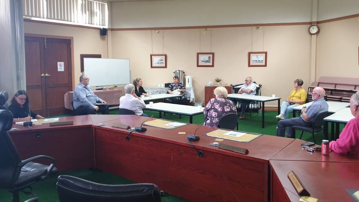 LPSC has met with representatives from the CWA, Liverpool Plains Business Chamber, Quota, the Lions Club, Rotary Heritage Village and police to develop an action plan. Photo: supplied