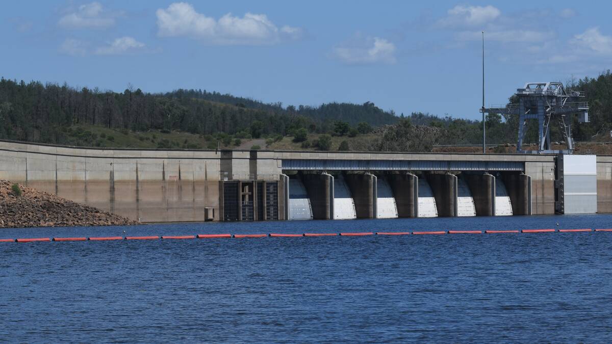 DONE: The Keepit Dam wall upgrade is finally finished. Photo: Gareth Gardner