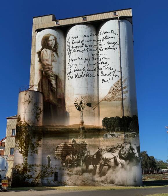 What the maize mill mural will look like once it's completed. Photo: supplied