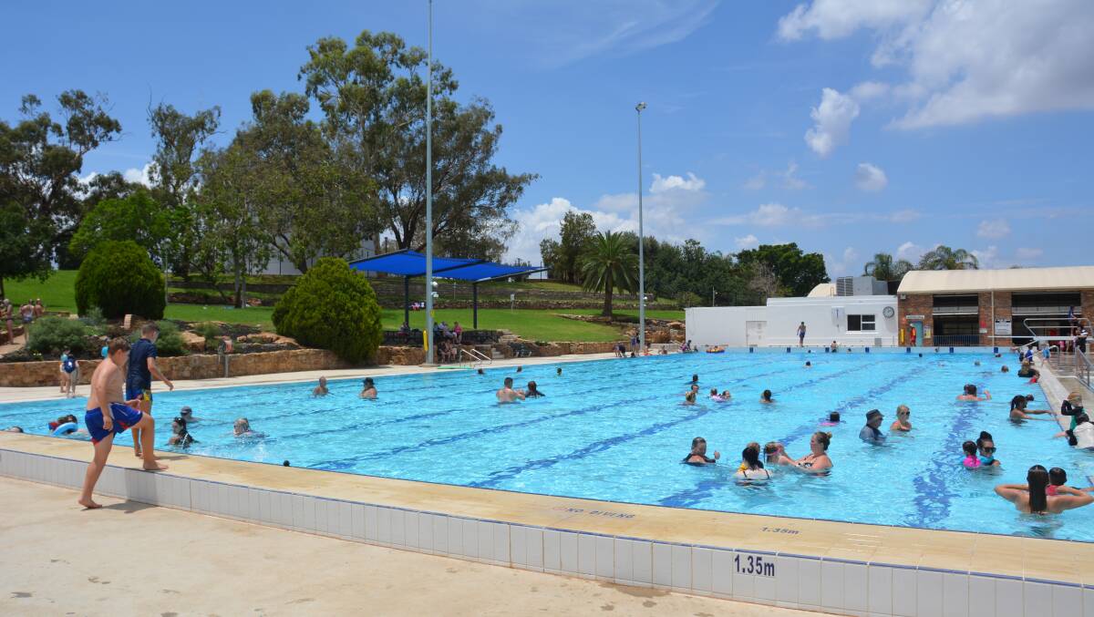The Gunnedah pool will be the location for an upcoming Gunida Gunyah event. Photo: Jessica Worboys