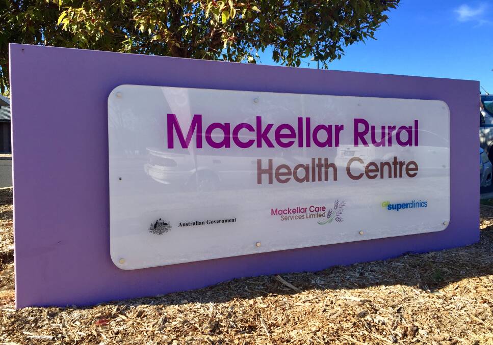 The Mackellar Rural Health Centre is now permanently closed.