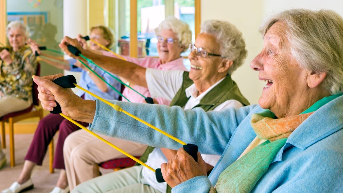 There will be plenty on offer for seniors during the festival, including an exercise class. Photo: file