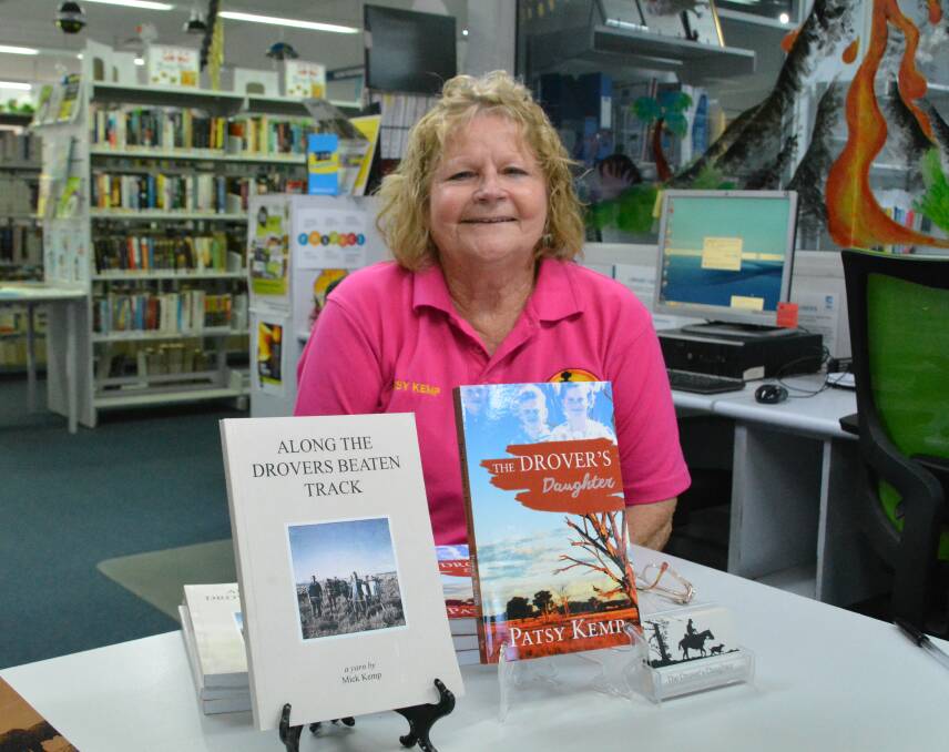 Australian author Patsy Kemp showcased her new book at Gunnedah library on Monday. Photo: Jessica Worboys