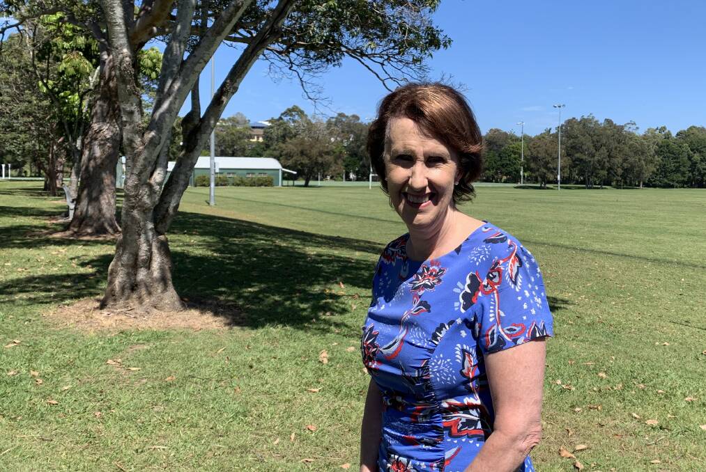 Out: Port Macquarie MP Leslie Williams announced her decision to quit the National party on Sunday.