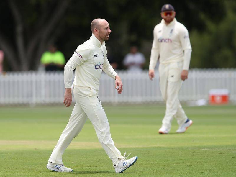 England's Jack Leach hopes previous experience playing in Brisbane helps him in the first Test.