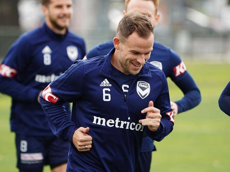Leigh Broxham dismissed suggestions he could be crowned the Victory's best player of the season.